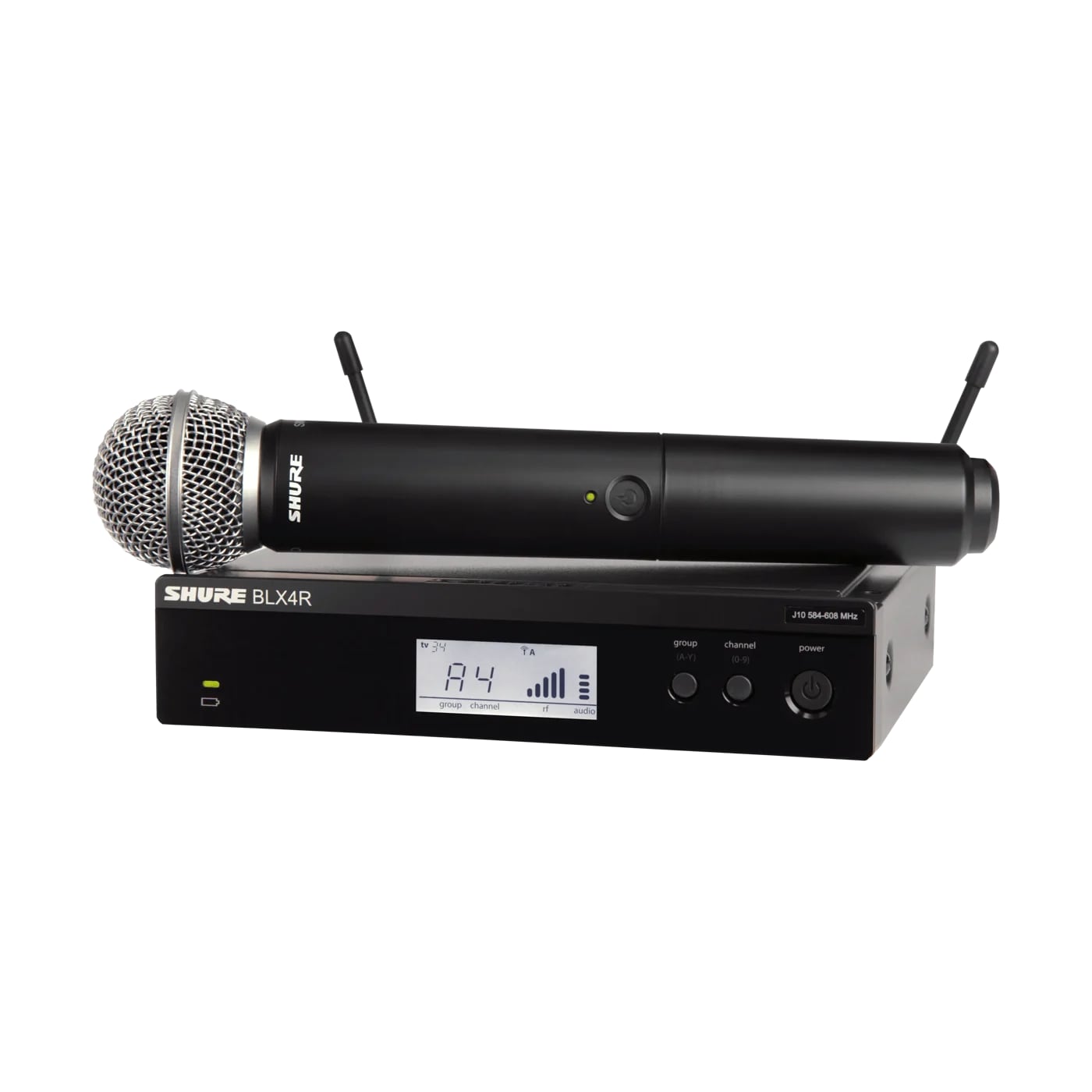 Shure BLX24R/SM58 wireless rack-mount set